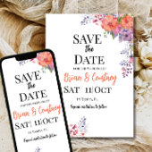 Platte Save The Date Kaart