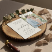 Platte Save The Date Kaart