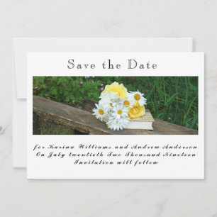 Platte Save The Date Kaart