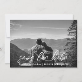 Platte Save The Date Kaart