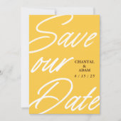 Platte Save The Date Kaart (Voorkant)