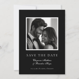 Platte Save The Date Kaart