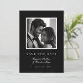 Platte Save The Date Kaart (Staand voorkant)
