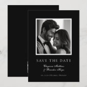 Platte Save The Date Kaart (Voorkant / Achterkant)