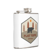 Platte Topjes Wilderness Colorado Beer Heupfles (Rechts)