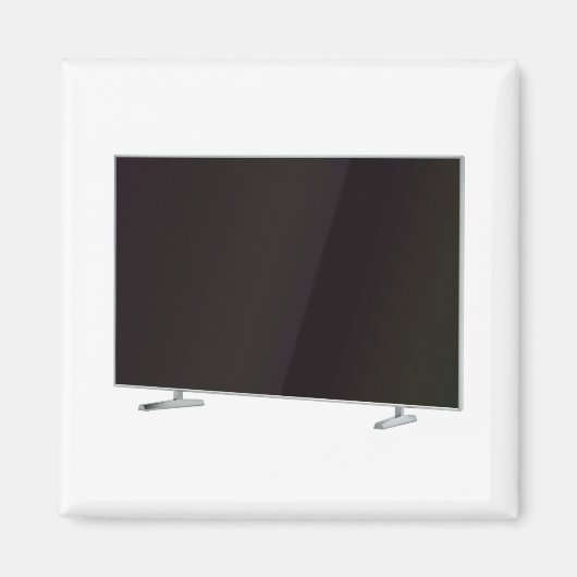 Platte tv magneet (Voorkant)