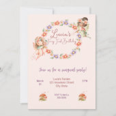 Platte uitnodiging, grootte: 5 "x 7", papier: Hand Kaart (Voorkant)