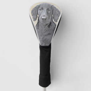 Platte verfschildering van een opbergplaats - Oors Golfheadcover