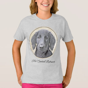 Platte verfschildering van een opbergplaats - Oors T-shirt
