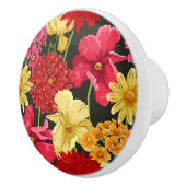 Platte waterverf keramische knop (Rechts)