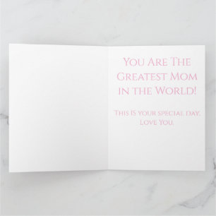 Platte Wenskaart Kaart