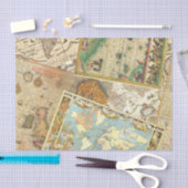  plattegrond afdrukken tissuepapier (Craft)