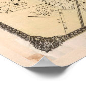  plattegrond CT (1867) Poster (Hoek)