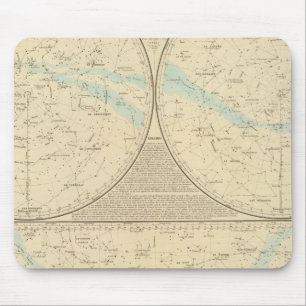 plattegrond vaste sterren muismat