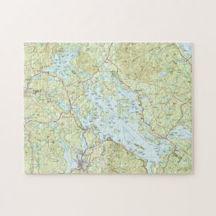 Plattegrond Winnipesaukee (1986) Legpuzzel