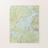 Plattegrond Winnipesaukee (1986) Legpuzzel (Verticaal)
