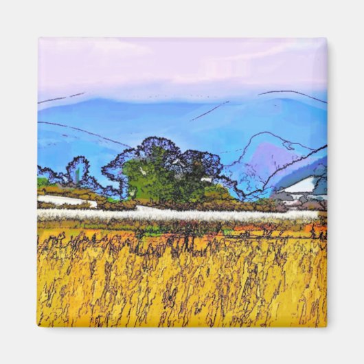 PLATTELAND MAGNEET (Voorkant)