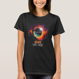 Platteland totale zonsverduistering 2024 Ohio T-shirt