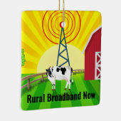 Plattelandsbreedband nu keramisch ornament (Rechts)