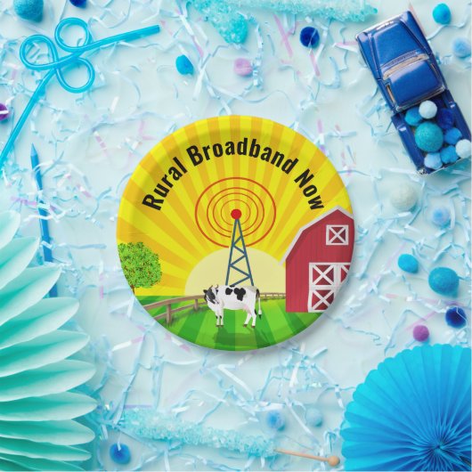 Plattelandsbreedband nu papieren bordje (Feest)