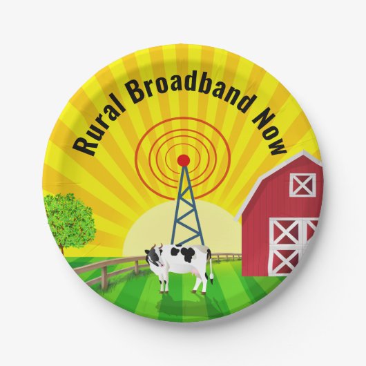 Plattelandsbreedband nu papieren bordje (Voorkant)