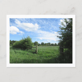 Plattelandsgebied Uitzicht (mei) Briefkaart