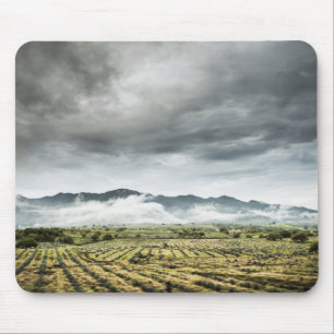 Plattelandsgebieden onder het Cloudy Sky Muismat