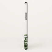 Plattelandslandschap houtsnede stijl boerderij hui Case-Mate iPhone case (Achterkant / rechts)
