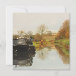 Plattelandsreflecties Groeten Kaart Notitiekaartje