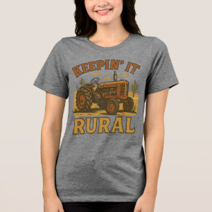 plattelandstrekker Tri-Blend shirt