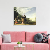 Plattelandsviering Canvas Afdruk (Insitu (Woonkamer))