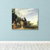 Plattelandsviering Canvas Afdruk (Insitu (Houten vloer))