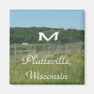 Platteville, Wisconsin Magnet Magneet