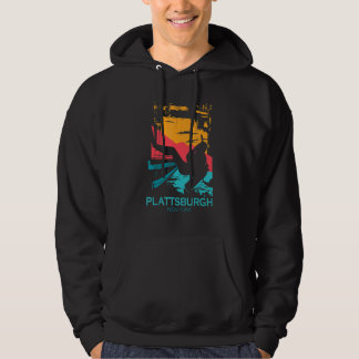 Plattsburgh New York Ny Duiksport Hoodie