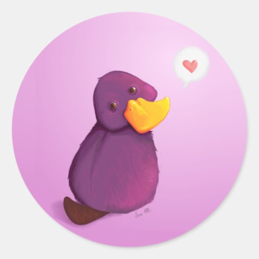 Platy Love : Stickers (Devant)