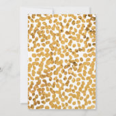 Platypus Bush Baby | Invitations de douche pour bé (Dos)