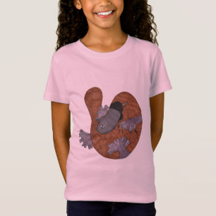 PLATYPUS CARTOON AUSTRALIË T SHIRT