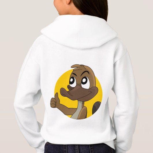 Platypus donnant des pouces (Dos)