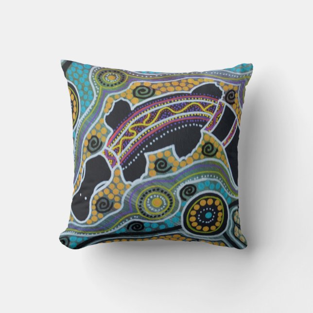 Platypus Dream Coussin Cushion (Recto)