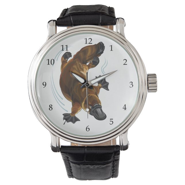 platypus horloge (Voorkant)
