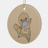 platypus kerststallen zoete dieren Volwassen kledi Keramisch Ornament (Links)