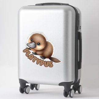PLATYPUS - KINDERKAMER STICKER