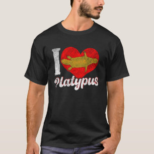 Platypus Love Australia Australian Animal T-shirt