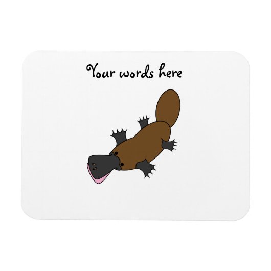 Platypus Magneet (Horizontaal)