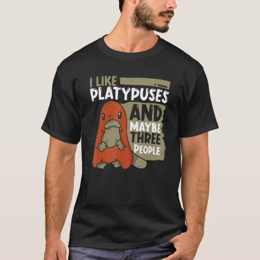 Platypus T-shirt (Voorkant)