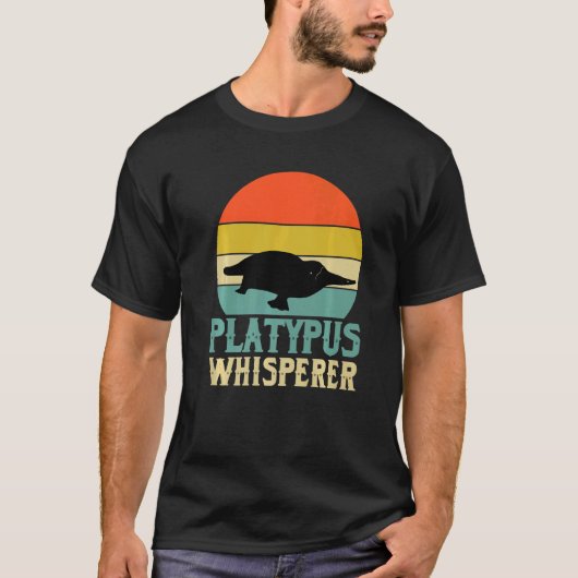 Platypus Whisperer Apparel Platypuses T-shirt (Voorkant)