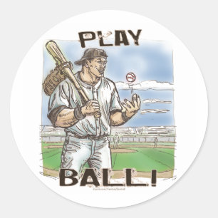 Play Ball! Autocollant