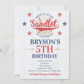 Play Ball Baseball Birthday Invitation | Boy Party (Devant)