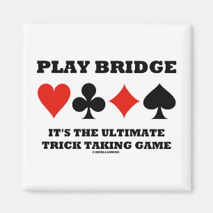Play Bridge Het is de ultieme Trick die games spee Magneet