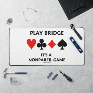 Play Bridge Het is een Nonpareil Game Vier Kaart S Bureaumat